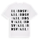 Blindsvik ordlek t-shirt