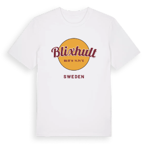 Blixhult cirkel t-shirt – ekologisk bomull t-shirt från Pinshirt