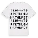 Blommatorpet ordlek t-shirt