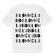 Blommelund ordlek t-shirt