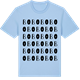 Blue Soul t-shirt med Bo ordlek t-shirt