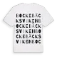 Bockebäcksviken ordlek t-shirt