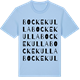 Blue Soul t-shirt med Bockekulla ordlek t-shirt