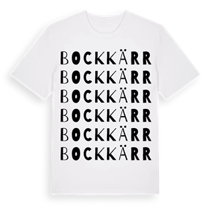Bockkärr ordlek t-shirt – ekologisk bomull t-shirt från Pinshirt
