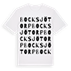 Bocksjötorp ordlek t-shirt