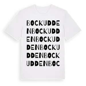 Bockudden ordlek t-shirt – ekologisk bomull t-shirt från Pinshirt