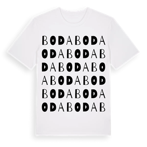 Boda ordlek t-shirt – ekologisk bomull t-shirt från PinShirt