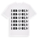 Bodaholm ordlek t-shirt