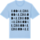 Blue Soul t-shirt med Bodalen ordlek t-shirt