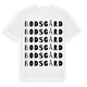Bodsgård ordlek t-shirt