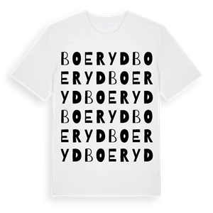 Boeryd ordlek t-shirt – ekologisk bomull t-shirt från Pinshirt