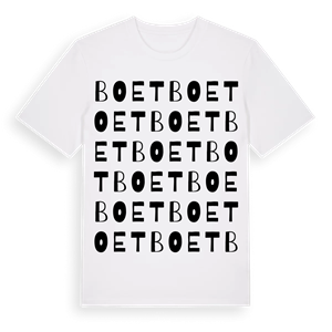 Boet ordlek t-shirt – ekologisk bomull t-shirt från Pinshirt