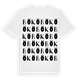 White t-shirt med Bökö ordlek t-shirt