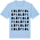 Blue Soul t-shirt med Boköp ordlek t-shirt