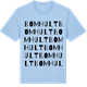 Blue Soul t-shirt med Bomhult ordlek t-shirt