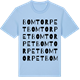Blue Soul t-shirt med Bomtorpet ordlek t-shirt