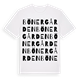 Bönergården ordlek t-shirt