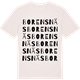 Vintage White t-shirt med Borensnäs ordlek t-shirt