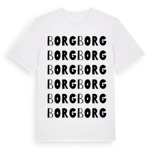 Borg ordlek t-shirt – ekologisk bomull t-shirt från Pinshirt