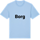 Blue Soul t-shirt med Borg fetstil t-shirt