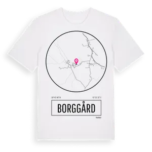 Borggård t-shirt – ekologisk bomull t-shirt från Pinshirt