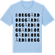 Blue Soul t-shirt med Borggård ordlek t-shirt