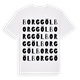 Borggöl ordlek t-shirt