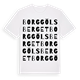 Borggölsberget ordlek t-shirt