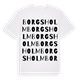 Borgsholm ordlek t-shirt