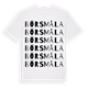Börsmåla ordlek t-shirt