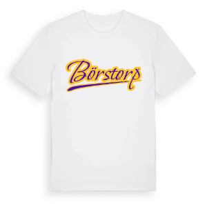 Börstorp baseball t-shirt – ekologisk bomull t-shirt från Pinshirt