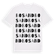 Bosand ordlek t-shirt