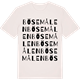 Vintage White t-shirt med Bösemålen ordlek t-shirt