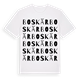 Boskär ordlek t-shirt