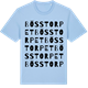 Blue Soul t-shirt med Bösstorpet ordlek t-shirt
