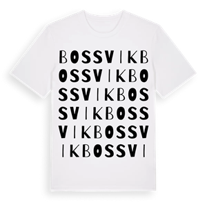 Bossvik ordlek t-shirt – ekologisk bomull t-shirt från Pinshirt