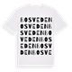 Bosveden ordlek t-shirt