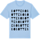 Blue Soul t-shirt med Bottebo ordlek t-shirt