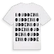 Boudden ordlek t-shirt