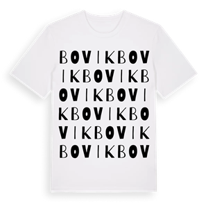 Bovik ordlek t-shirt – ekologisk bomull t-shirt från Pinshirt