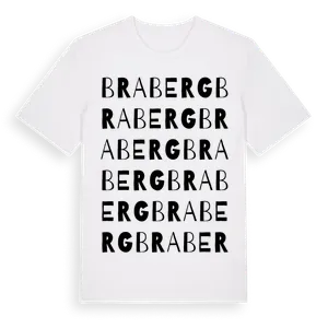 Braberg ordlek t-shirt – ekologisk bomull t-shirt från Pinshirt