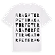 Bragatorpet ordlek t-shirt