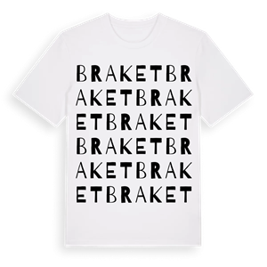 Braket ordlek t-shirt – ekologisk bomull t-shirt från Pinshirt
