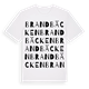 Brandbäcken ordlek t-shirt
