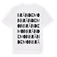 Brände mon ordlek t-shirt