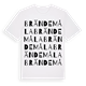 Brändemåla ordlek t-shirt