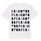 Brandtorp ordlek t-shirt