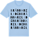 Blue Soul t-shirt med Brännareliden ordlek t-shirt