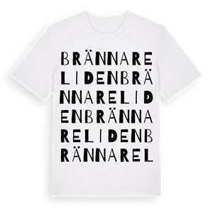 Brännareliden ordlek t-shirt – ekologisk bomull t-shirt från Pinshirt