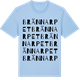 Blue Soul t-shirt med Brännarpet ordlek t-shirt
